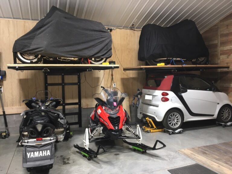 Motorcycle Lift Equipment Elevator Garage Evolution Inc